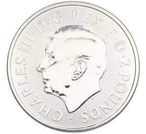 2 фунта 2023 года Великобритания «Мифы и легенды — Мерлин» — Фото №2