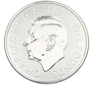 2 фунта 2023 года Великобритания «Мифы и легенды — Мерлин» — Фото №2