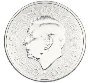 2 фунта 2023 года Великобритания «Мифы и легенды — Мерлин» — Фото №2