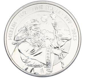 2 фунта 2023 года Великобритания «Мифы и легенды — Мерлин» — Фото №1