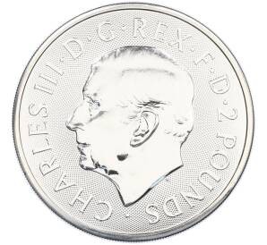 2 фунта 2023 года Великобритания «Мифы и легенды — Мерлин» — Фото №2