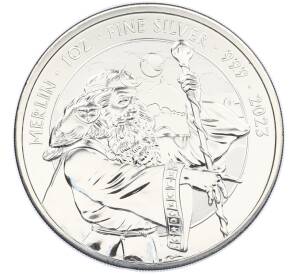 2 фунта 2023 года Великобритания «Мифы и легенды — Мерлин» — Фото №1