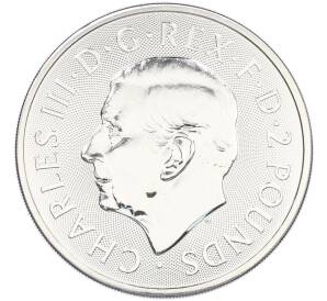 2 фунта 2023 года Великобритания «Мифы и легенды — Мерлин» — Фото №2