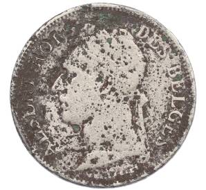 50 сантимов 1923 года Бельгийское Конго — легенда на французском (CONGO BELGE / DES BELGES) — Фото №2