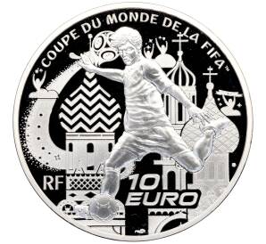 10 евро 2018 года Франция «Чемпионат мира по футболу 2018 в России» — Фото №1