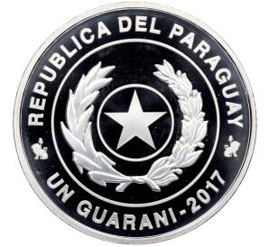 1 гуарани 2017 года Парагвай «Чемпионат мира по футболу 2018 в России» — Фото №2