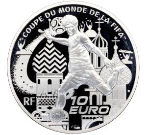 10 евро 2018 года Франция «Чемпионат мира по футболу 2018 в России» — Фото №1