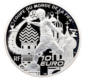 10 евро 2018 года Франция «Чемпионат мира по футболу 2018 в России» — Фото №1
