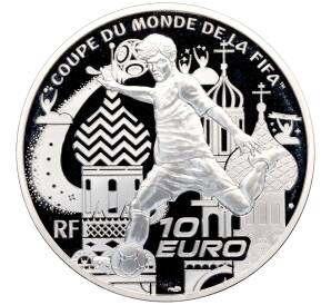 10 евро 2018 года Франция «Чемпионат мира по футболу 2018 в России» — Фото №1