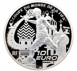 10 евро 2018 года Франция «Чемпионат мира по футболу 2018 в России» — Фото №1