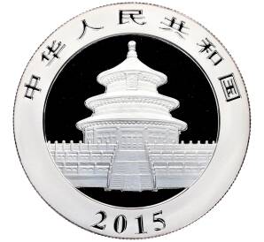 10 юаней 2015 года Китай «Панда» — Фото №2