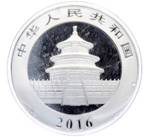10 юаней 2016 года Китай «Панда» — Фото №2