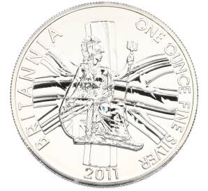 2 фунта 2011 года Великобритания «Британия» — Фото №1