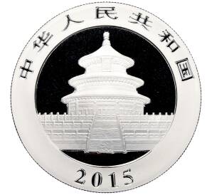 10 юаней 2015 года Китай «Панда» — Фото №2
