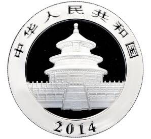 10 юаней 2014 года Китай «Панда» — Фото №2
