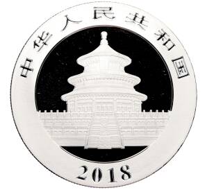 10 юаней 2018 года Китай «Панда» — Фото №2