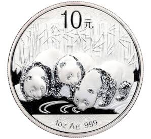 10 юаней 2013 года Китай «Панда» — Фото №1