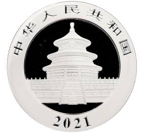 10 юаней 2021 года Китай «Панда» — Фото №2