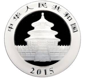 10 юаней 2015 года Китай «Панда» — Фото №2