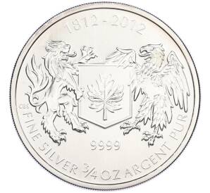 1 доллар 2012 года Канада «200-летие войны 1812 года» — Фото №1