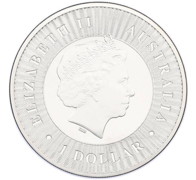 Монета 1 доллар 2017 года Австралия «Австралийский кенгуру» (Артикул: K10-16465) — Фото №2