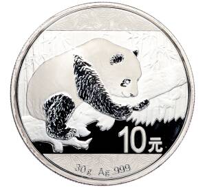 10 юаней 2016 года Китай «Панда» — Фото №1