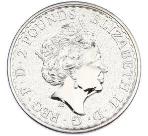 2 фунта 2016 года Великобритания «Британия» — Фото №2
