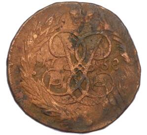 2 копейки 1758 года — Фото №1