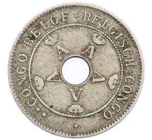 10 сантимов 1922 года Бельгийское Конго — Фото №2