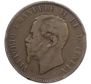 10 чентезимо 1867 года N Италия — Фото №2