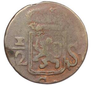 1/2 стювера 1819 года Голландская Ост-Индия — Фото №2