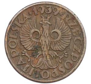 1 грош 1939 года Польша — Фото №1