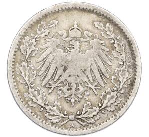 1/2 марки 1906 года A Германия — Фото №2