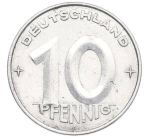 10 пфеннигов 1950 года A Восточная Германия (ГДР) — Фото №2