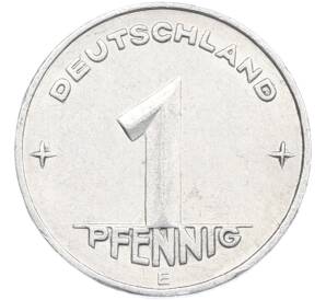 1 пфенниг 1953 года E Восточная Германия (ГДР) — Фото №2