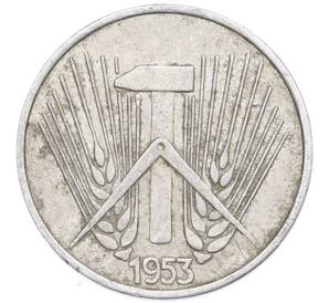 1 пфенниг 1953 года A Восточная Германия (ГДР) — Фото №1