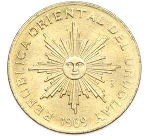 1 песо 1969 года Уругвай — Фото №1