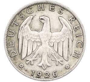 1 рейхсмарка 1926 года A Германия — Фото №2