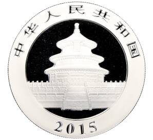 10 юаней 2015 года Китай «Панда» — Фото №2