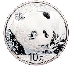 10 юаней 2015 года Китай «Панда» — Фото №1