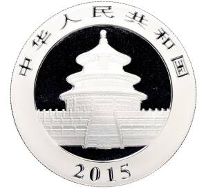 10 юаней 2015 года Китай «Панда» — Фото №2