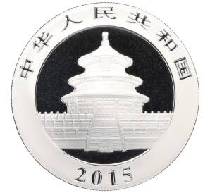 10 юаней 2015 года Китай «Панда» — Фото №2