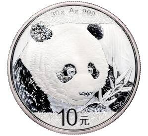 10 юаней 2018 года Китай «Панда» — Фото №1