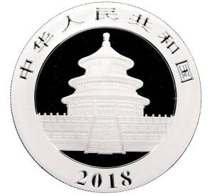 10 юаней 2018 года Китай «Панда» — Фото №2