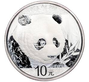 10 юаней 2018 года Китай «Панда» — Фото №1