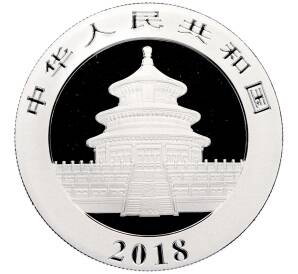 10 юаней 2018 года Китай «Панда» — Фото №2