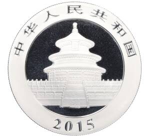 10 юаней 2015 года Китай «Панда» — Фото №2