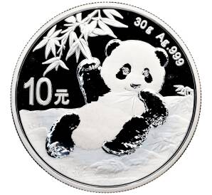 10 юаней 2020 года Китай «Панда» — Фото №1