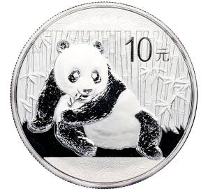 10 юаней 2015 года Китай «Панда» — Фото №1