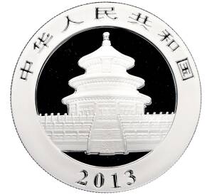 10 юаней 2013 года Китай «Панда» — Фото №2